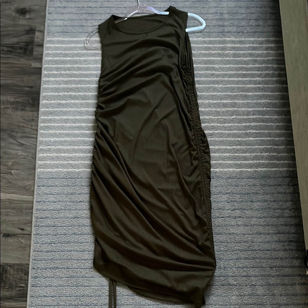 Trendy Black Sleeveless Dress